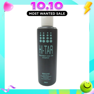 ICM PHARMA Hi Tar Medicated Shampoo (For Relief Of Itching , Scaling And Flaking) 200ml image