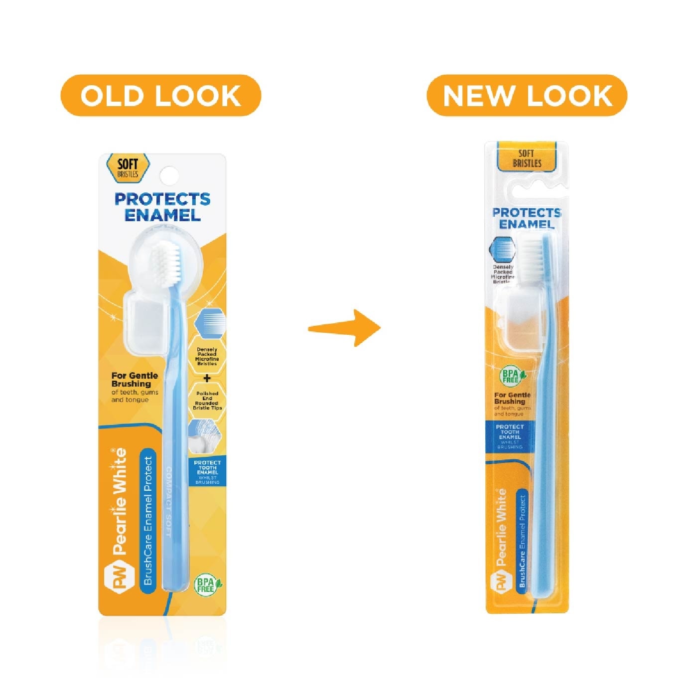 BrushCare Enamel Protect Adult ToothBrush Soft 1s image