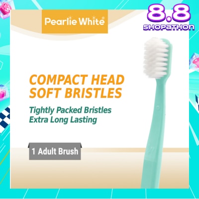 PEARLIE WHITE® BrushCare Enamel Protect Adult ToothBrush Soft 1s