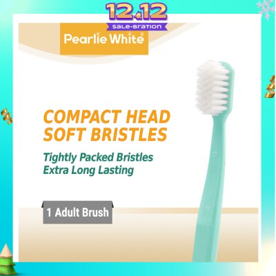 PEARLIE WHITE® BrushCare Enamel Protect Adult ToothBrush Soft 1s