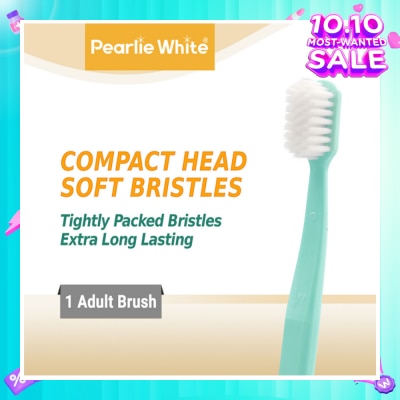 PEARLIE WHITE® BrushCare Enamel Protect Adult ToothBrush Soft 1s