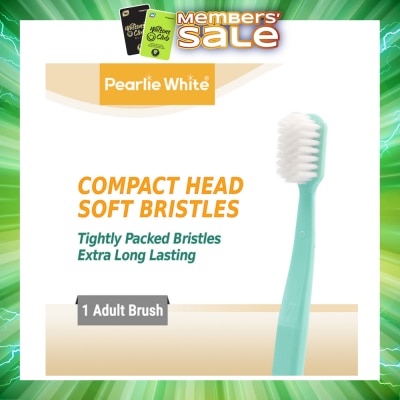 PEARLIE WHITE® - BrushCare Enamel Protect Adult ToothBrush Soft 1s