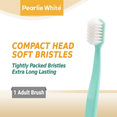 PEARLIE WHITE® BrushCare Enamel Protect Adult ToothBrush Soft 1s