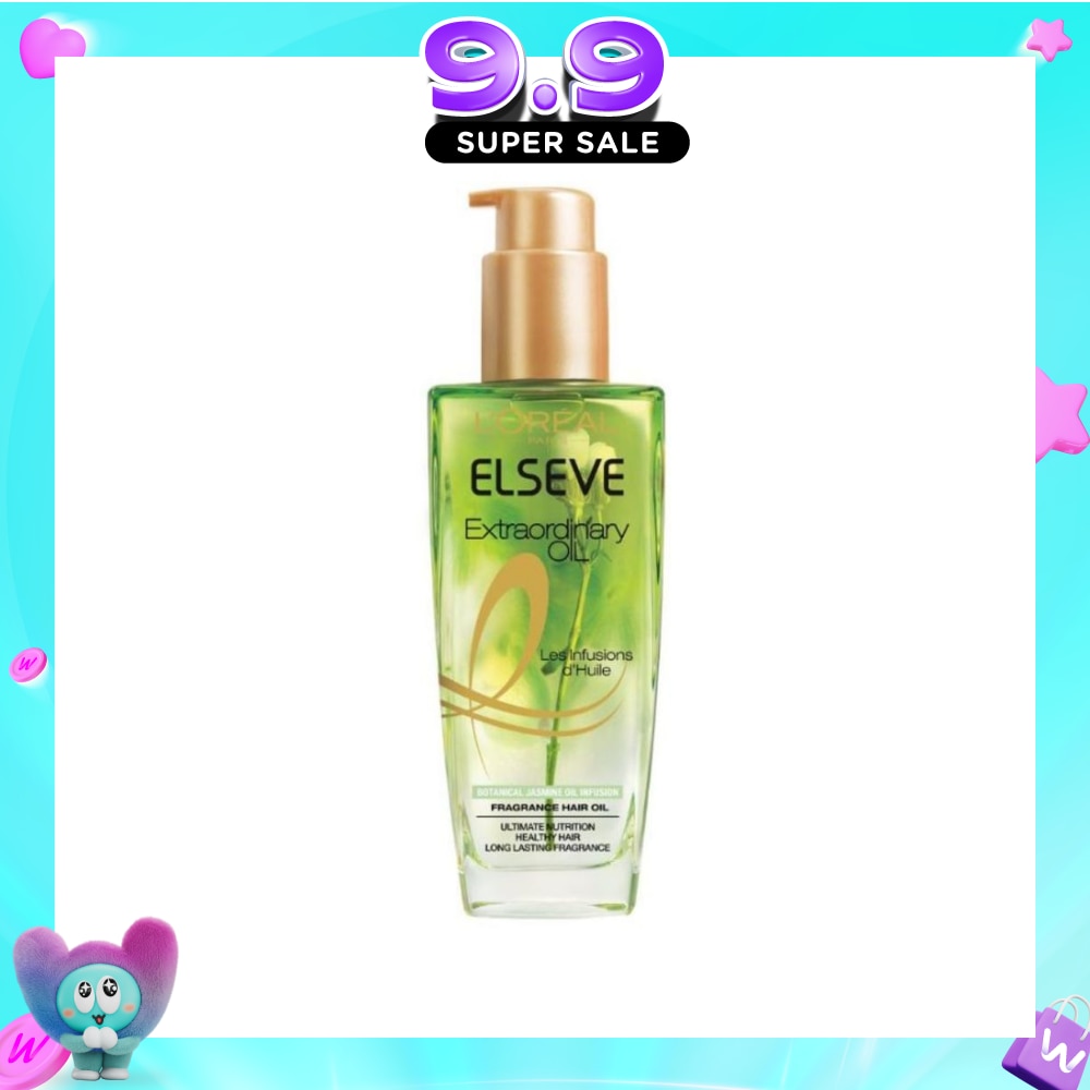 Extraordinary Oil Hair Treatment Fragrance Floral Botanical Jasmine Oil Infusion Hair Oil (For Coarse and Unruly Hair) 100ml image