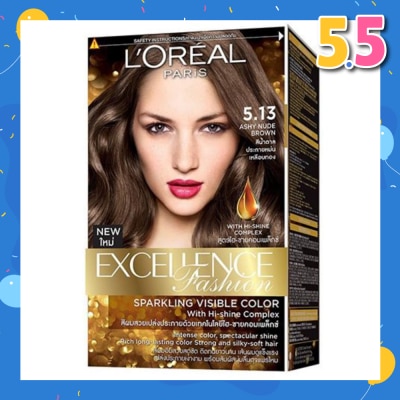 L'OREAL PARIS EXCELLENCE Fashion Hair Colour  #5.13 Ashy Nude Brown 1s
