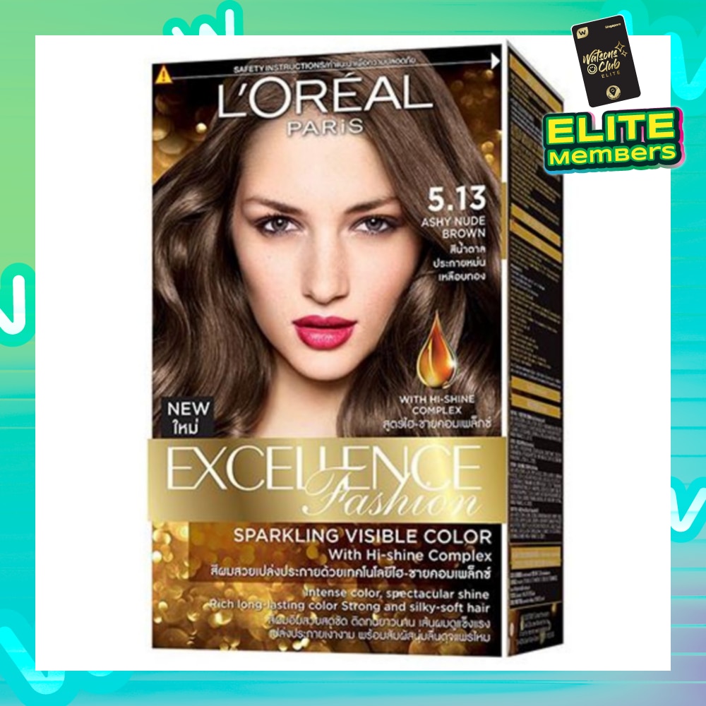 L'OREAL PARIS EXCELLENCE Fashion Hair Colour  #5.13 Ashy Nude Brown 1s