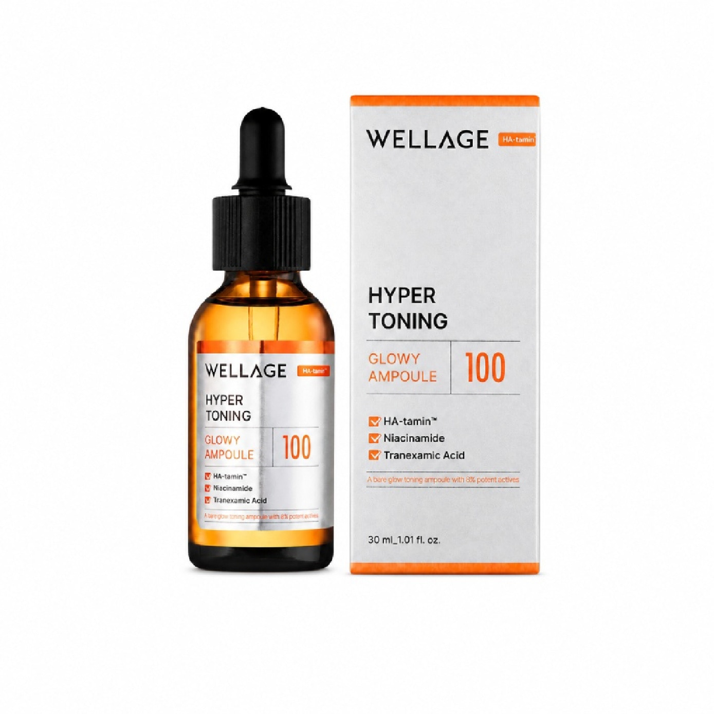 Hyper Toning Glowy Vitamin C Brightening Ampoule Essence 30ml image
