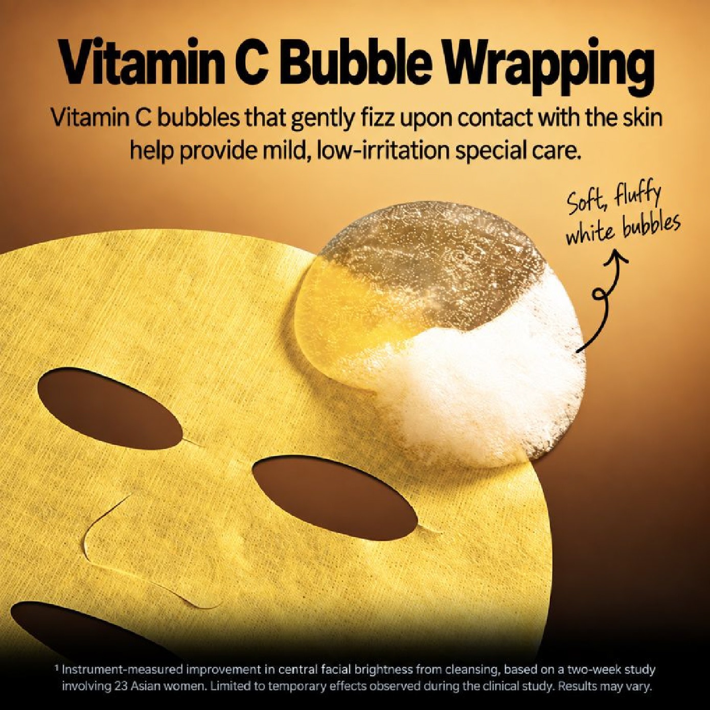 Hyper Toning Vitamin C Brightening Bubble Mask 25g x 5s image