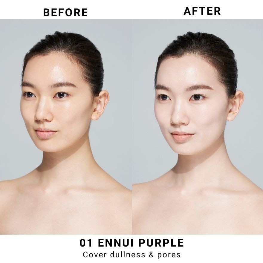 Color Tuning UV 01 Ennui Purple Sunscreen Limited Edition Set (Allie Ennui Purple SPF50+ PA++++ 40g & Freeplus Mild Soap Amino Acid Face Wash 100g) 1s