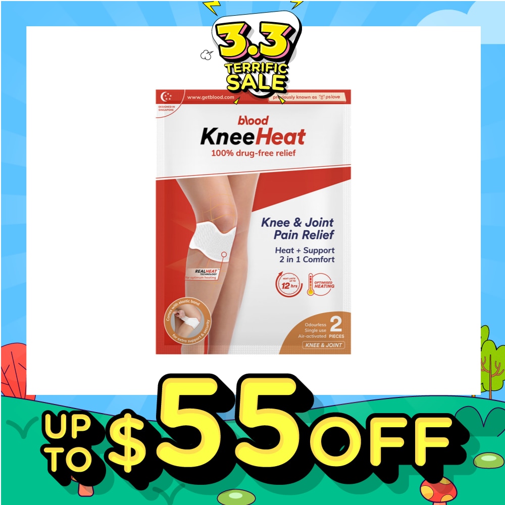 KneeHeat Knee and Joint Pain Relief 2 Pieces