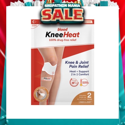 BLOOD - KneeHeat Knee and Joint Pain Relief 2 Pieces