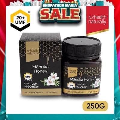 NZHEALTH NATURALLY - MANUKA HONEY UMF 20+ 250GM