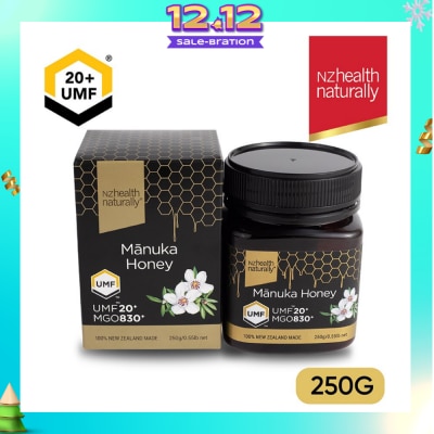 NZHEALTH NATURALLY MANUKA HONEY UMF 20+ 250GM