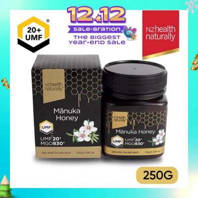 NZHEALTH NATURALLY MANUKA HONEY UMF 20+ 250GM