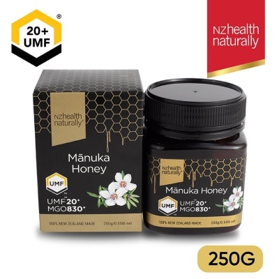 NZHEALTH NATURALLY MANUKA HONEY UMF 20+ 250GM