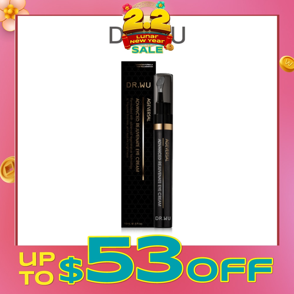 DR. WU Ageversal Advanced Rejuvenate Eye Cream (To Improve Firmness & Restore Brightness) 15ml