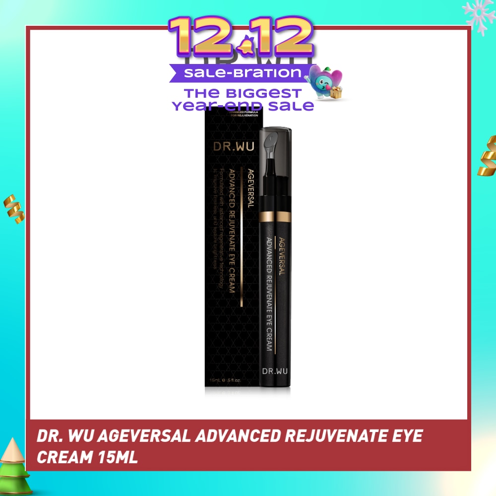 DR. WU Ageversal Advanced Rejuvenate Eye Cream (To Improve Firmness & Restore Brightness) 15ml
