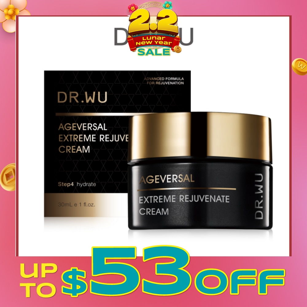 DR. WU Ageversal Extreme Rejuvenate Cream (To Reverse Aging & Reveal Radiance) 30ml