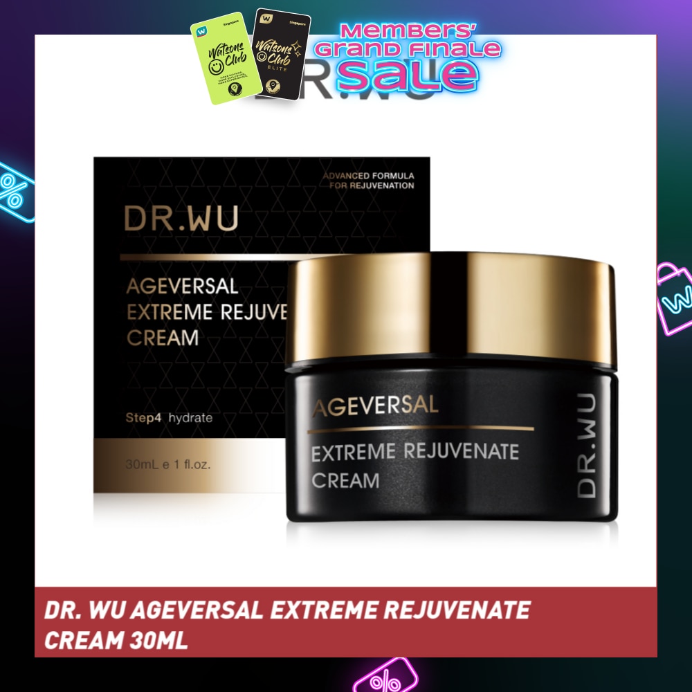 DR. WU Ageversal Extreme Rejuvenate Cream (To Reverse Aging & Reveal Radiance) 30ml