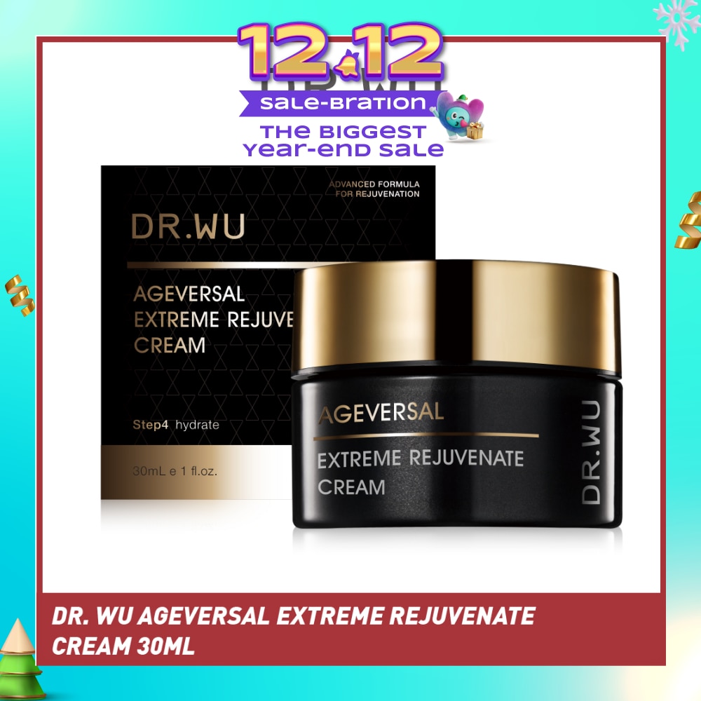 DR. WU Ageversal Extreme Rejuvenate Cream (To Reverse Aging & Reveal Radiance) 30ml
