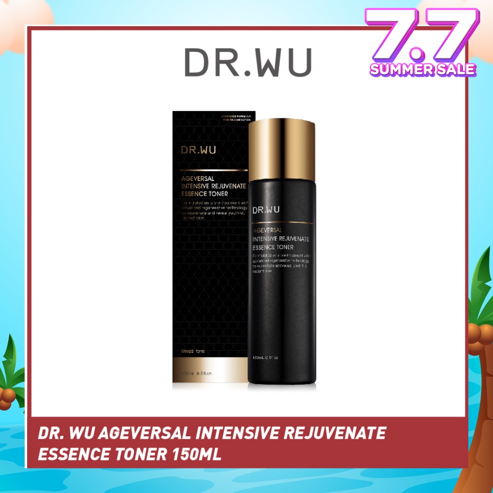 DR. WU Ageversal Intensive Rejuvenate Essence Toner (To Rejuvenate & Reveal Youthful, Radiant Skin) 150ml
