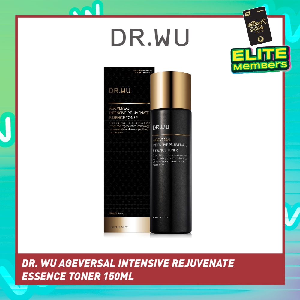 DR. WU Ageversal Intensive Rejuvenate Essence Toner (To Rejuvenate & Reveal Youthful, Radiant Skin) 150ml