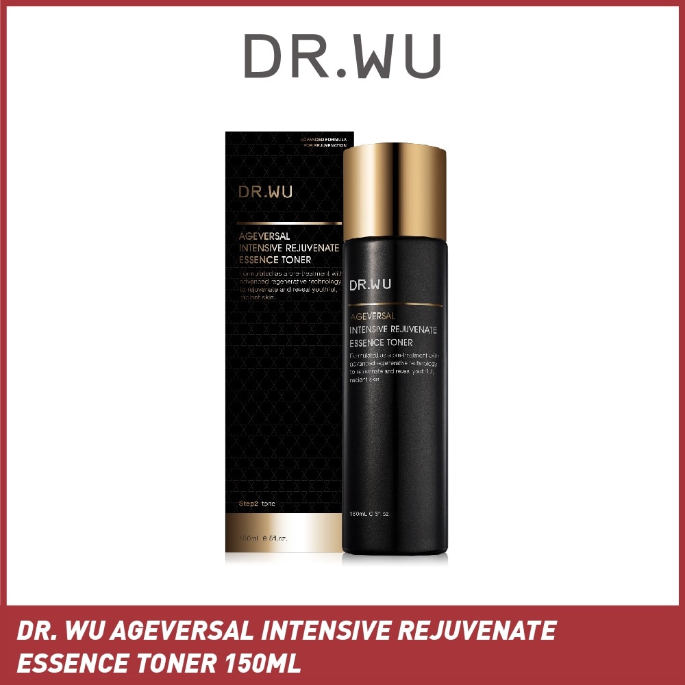 DR. WU Ageversal Intensive Rejuvenate Essence Toner (To Rejuvenate & Reveal Youthful, Radiant Skin) 150ml