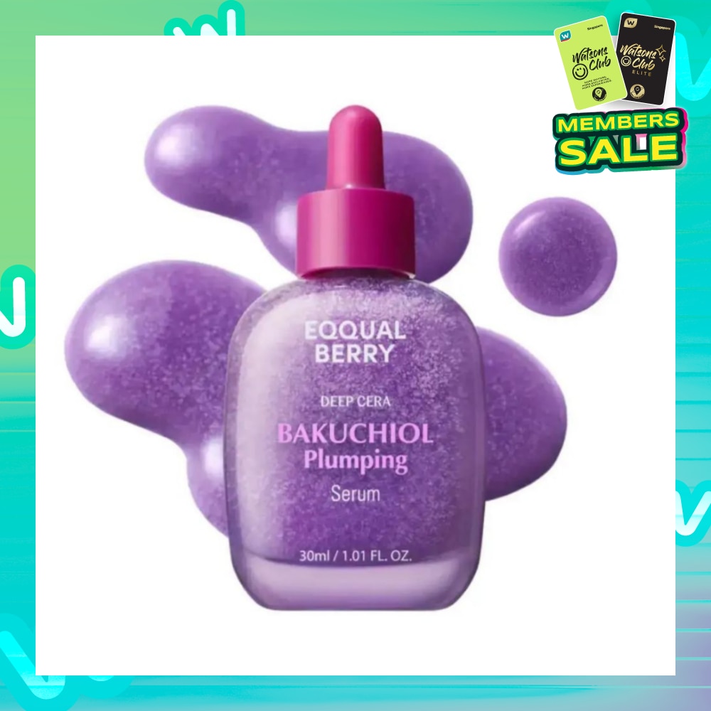 Bakuchiol Plumping Deep Cera Serum 30ml (For Anti-Aging, Minimize Pores & Retinol Alternative) 30ml