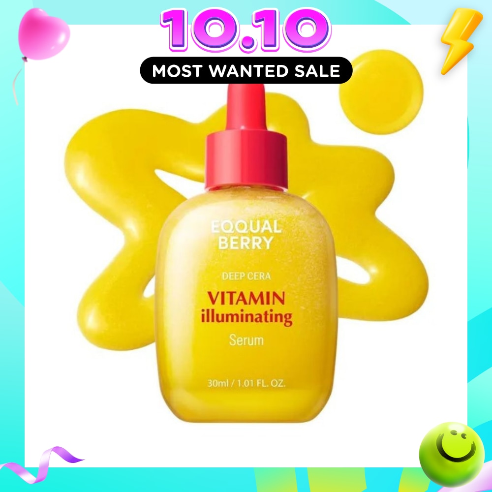 Vitamin Illuminating Deep Cera Serum 30ml (To Boost Brightness & Radiance, Reduce Melanin & Pigmentation, Even Out Skin Tone & Texture) 30ml image