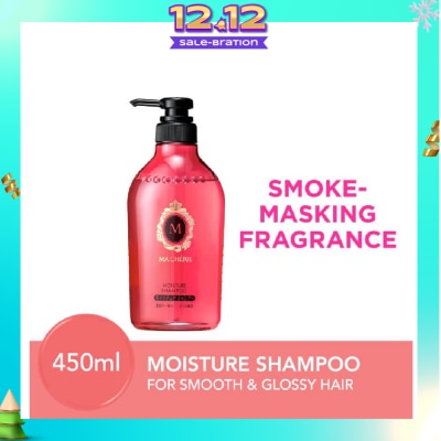 MA CHERIE Moisture Shampoo Smoke Masking Fragrance (Reduce Smoke Odour + For Smooth & Glossy Hair) 450ml