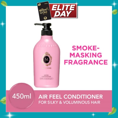 MA CHERIE Air Feel Conditioner Smoke Masking Fragrance (Reduce Smoke Odour + For Voluminous & Silky Hair) 450ml image