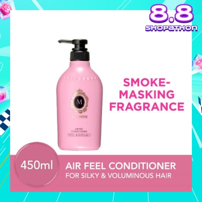 MA CHERIE Air Feel Conditioner Smoke Masking Fragrance (Reduce Smoke Odour + For Voluminous & Silky Hair) 450ml