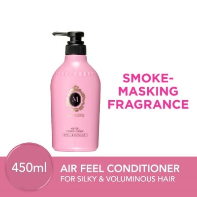 MA CHERIE Air Feel Conditioner Smoke Masking Fragrance (Reduce Smoke Odour + For Voluminous & Silky Hair) 450ml