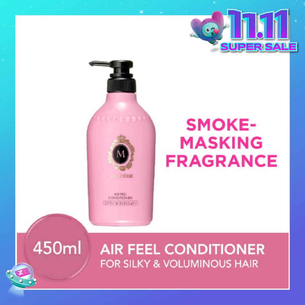 Air Feel Conditioner Smoke Masking Fragrance (Reduce Smoke Odour + For Voluminous & Silky Hair) 450ml