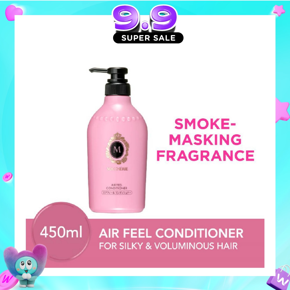 Air Feel Conditioner Smoke Masking Fragrance (Reduce Smoke Odour + For Voluminous & Silky Hair) 450ml image