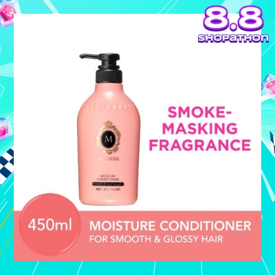 MA CHERIE Moisture Conditioner Smoke Masking Fragrance (Reduce Smoke Odour + For Smooth & Glossy Hair) 450ml