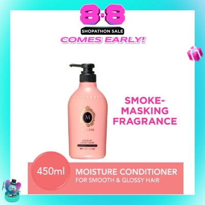 MA CHERIE - Moisture Conditioner Smoke Masking Fragrance (Reduce Smoke Odour + For Smooth & Glossy Hair) 450ml