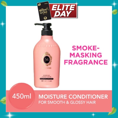 MA CHERIE Moisture Conditioner Smoke Masking Fragrance (Reduce Smoke Odour + For Smooth & Glossy Hair) 450ml image