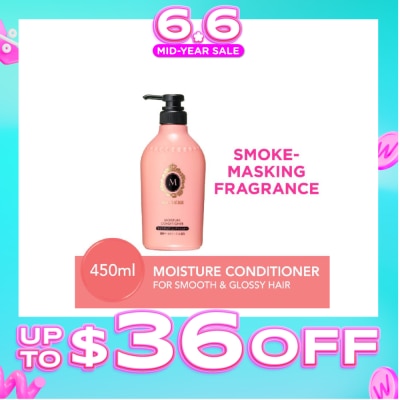 MA CHERIE - Moisture Conditioner Smoke Masking Fragrance (Reduce Smoke Odour + For Smooth & Glossy Hair) 450ml