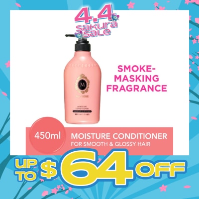 MA CHERIE - Moisture Conditioner Smoke Masking Fragrance (Reduce Smoke Odour + For Smooth & Glossy Hair) 450ml