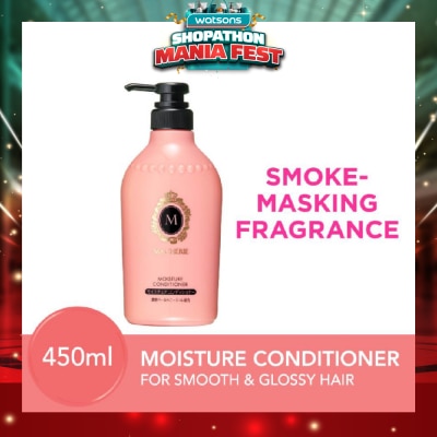 MA CHERIE - Moisture Conditioner Smoke Masking Fragrance (Reduce Smoke Odour + For Smooth & Glossy Hair) 450ml