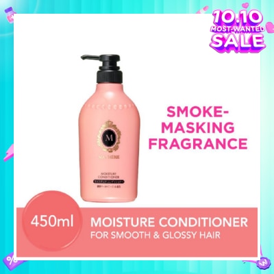 MA CHERIE Moisture Conditioner Smoke Masking Fragrance (Reduce Smoke Odour + For Smooth & Glossy Hair) 450ml