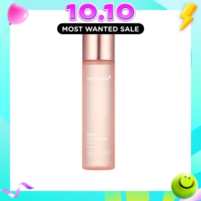 MEDICUBE Triple Collagen Toner (To Revitalize & Moisturize Skin) 140ml image