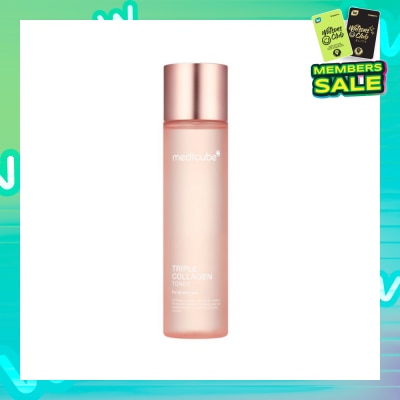 MEDICUBE Triple Collagen Toner (To Revitalize & Moisturize Skin) 140ml