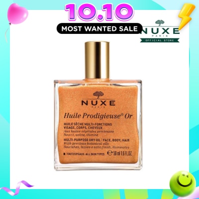 NUXE Huile Prodigieuse Multi Purpose Dry Oil (For Face, Body & Hair) 50ml image