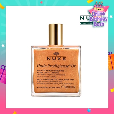 NUXE Huile Prodigieuse Multi-Purpose Dry Oil (For Face, Body & Hair) 50ml