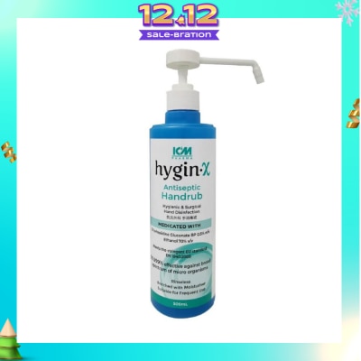 ICM PHARMA Hygin-X Antiseptic Handrub 500mL