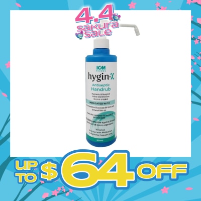 ICM PHARMA - Hygin-X Antiseptic Handrub 500mL