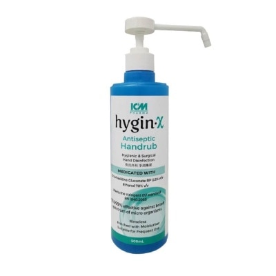 ICM PHARMA Hygin-X Antiseptic Handrub 500mL