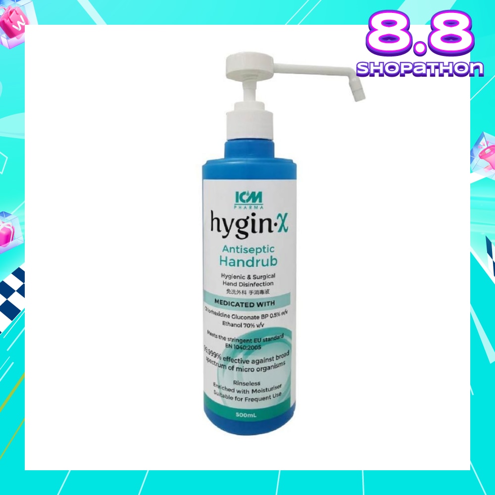 Hygin-X Antiseptic Handrub 500mL